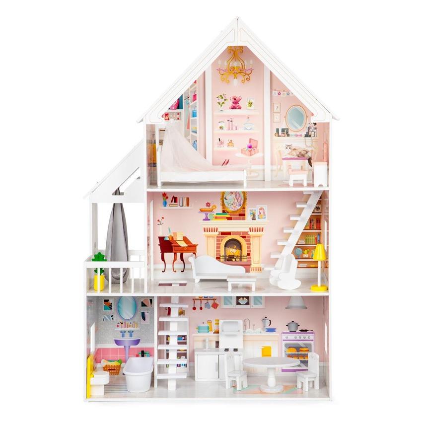 EcoToys Puppenhaus aus Holz xxl (MSP1289)