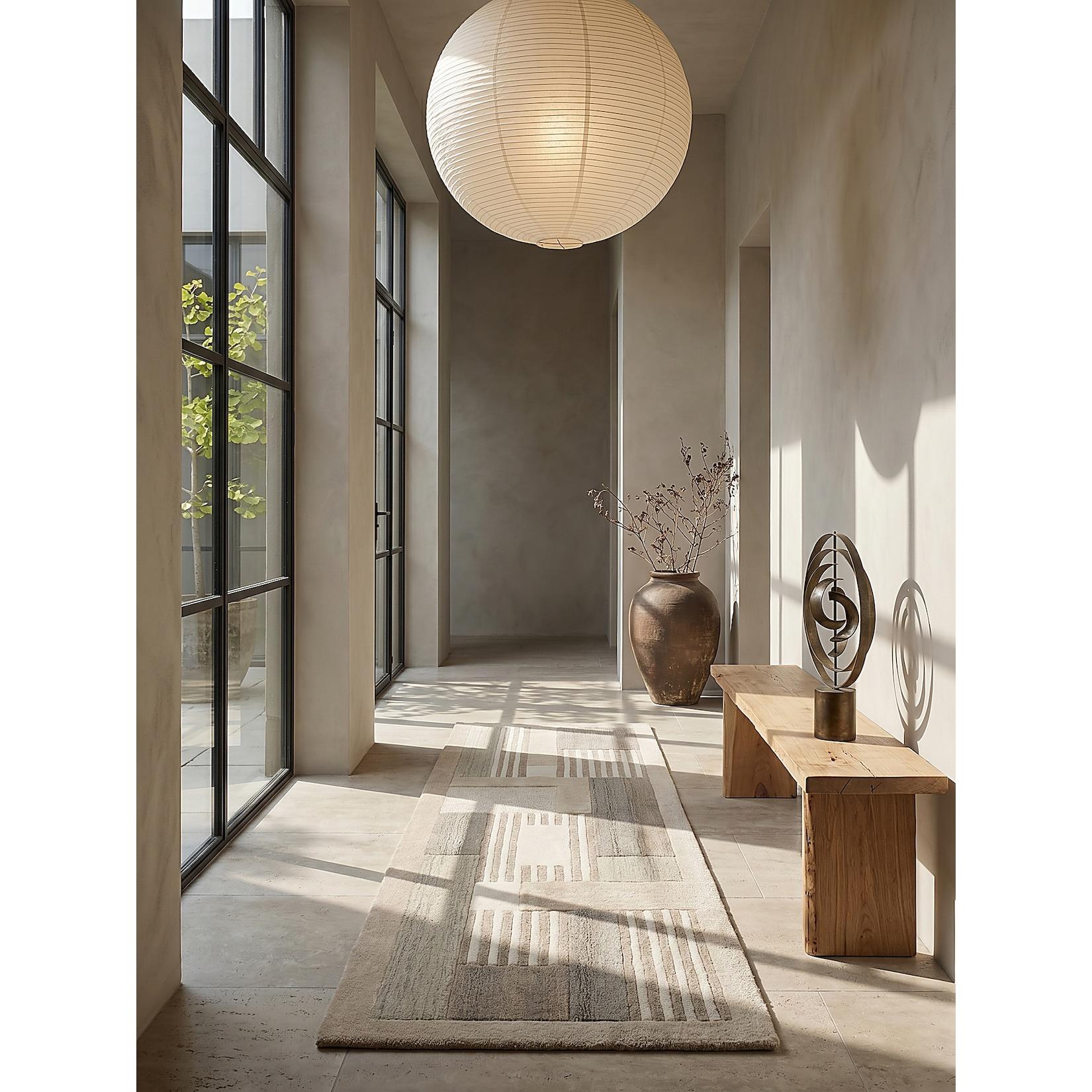 Läufer geometrisch Natur 80 x 300 cm - EDALE Kadima Design
