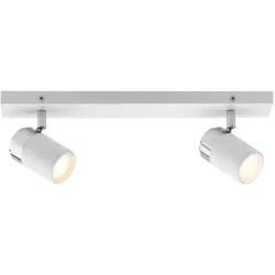 Paulmann 66711 Spotlight Zyli IP44 GU10 230V max. 2x10W dimmbar Weiß/Chrom