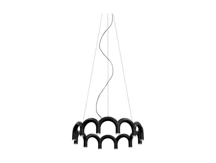Oblure Suspension Arch Circle Black, Ø98 cm