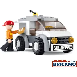 Sluban Delivery Van Zustellfahrzeug M38-B0359