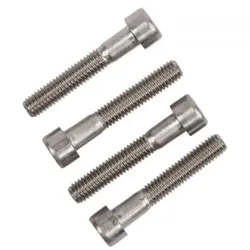 BURGTEC Aluschraube Direct Mount Stem Spacer Schrauben | M6x35 | silbe