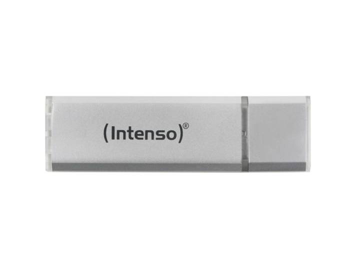 Intenso Alu Line - USB 2.0 - 64GB - Zilver