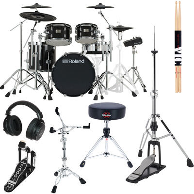 Roland VAD516 V-Drum Kit Bundle Noir