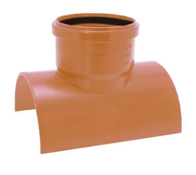 Branchement adhésif Airfit 130110KA DN 125 x 110 x 90°, PVC-U
