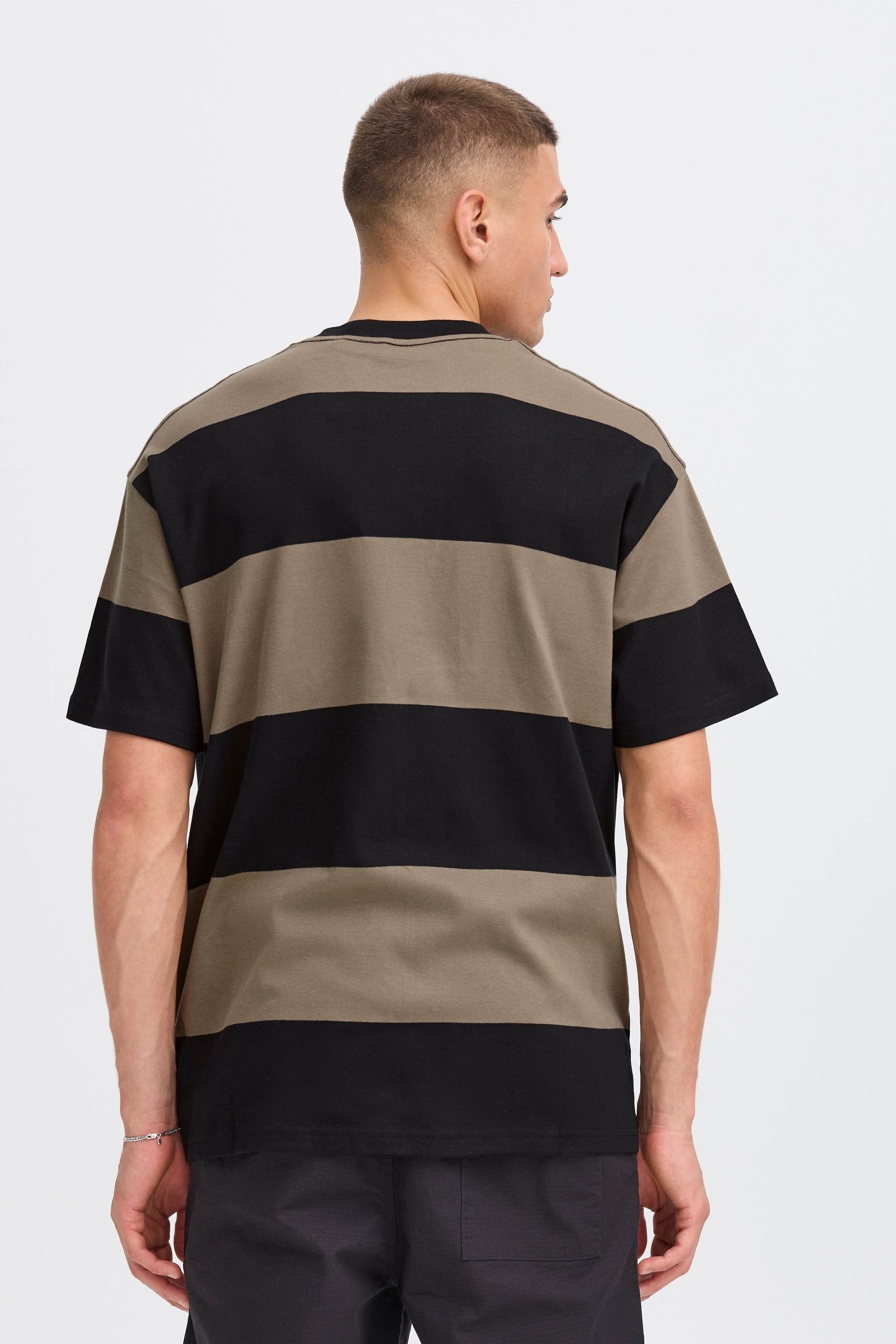 !solid Rundhalsshirt SOLID "Rundhalsshirt SDRoy", Herren, Gr. S, schwarz (true schwarz), Obermaterial: 100% Baumwolle CO., Shirts Rundhalsshirt