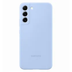 Samsung Silicone Cover (Samsung Galaxy S22+), Smartphone Hülle, Blau