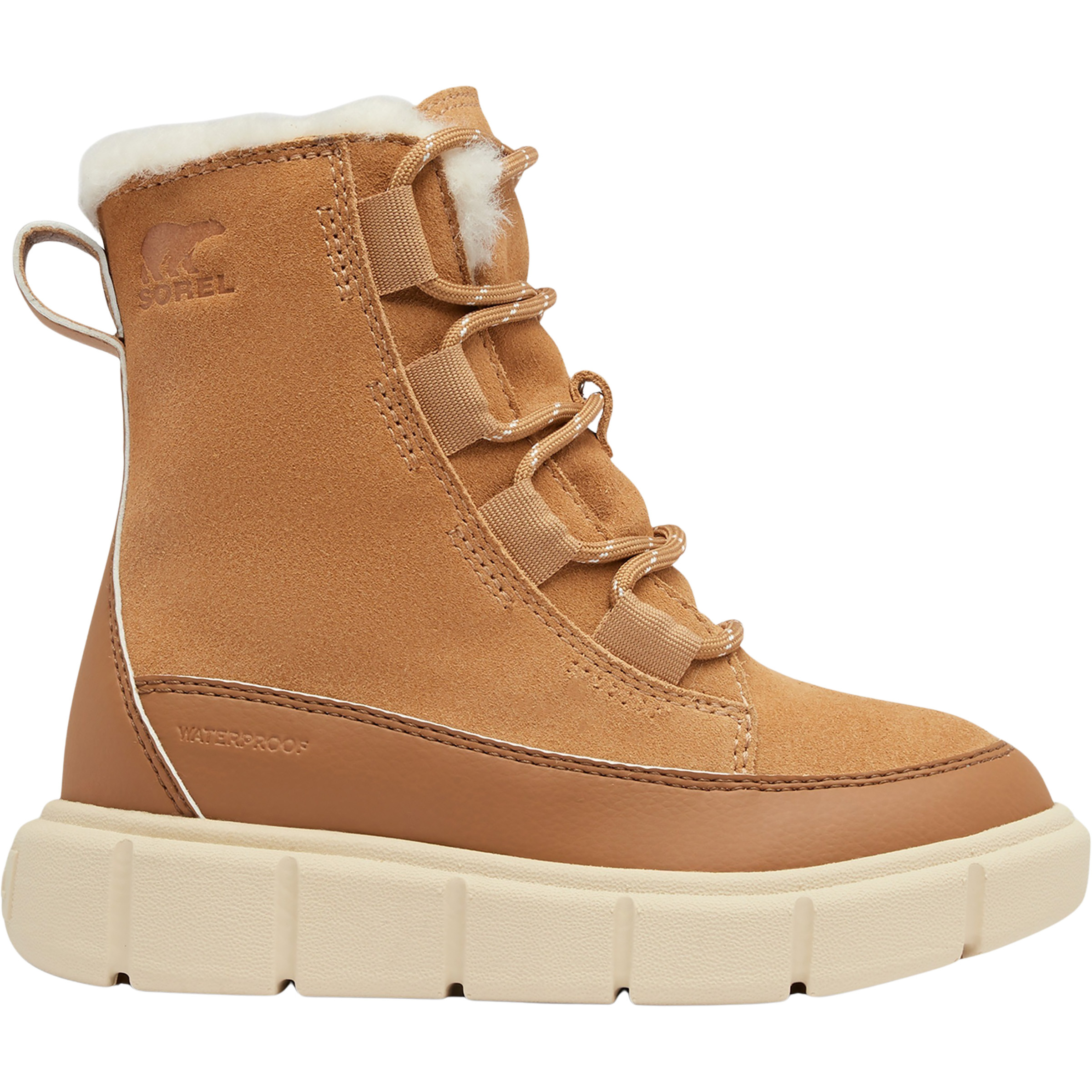 Sorel Explorer III Lace WP Kinder Winterschuhe & Winterstiefel braun Größe 29 Lifestyle Wasserdicht