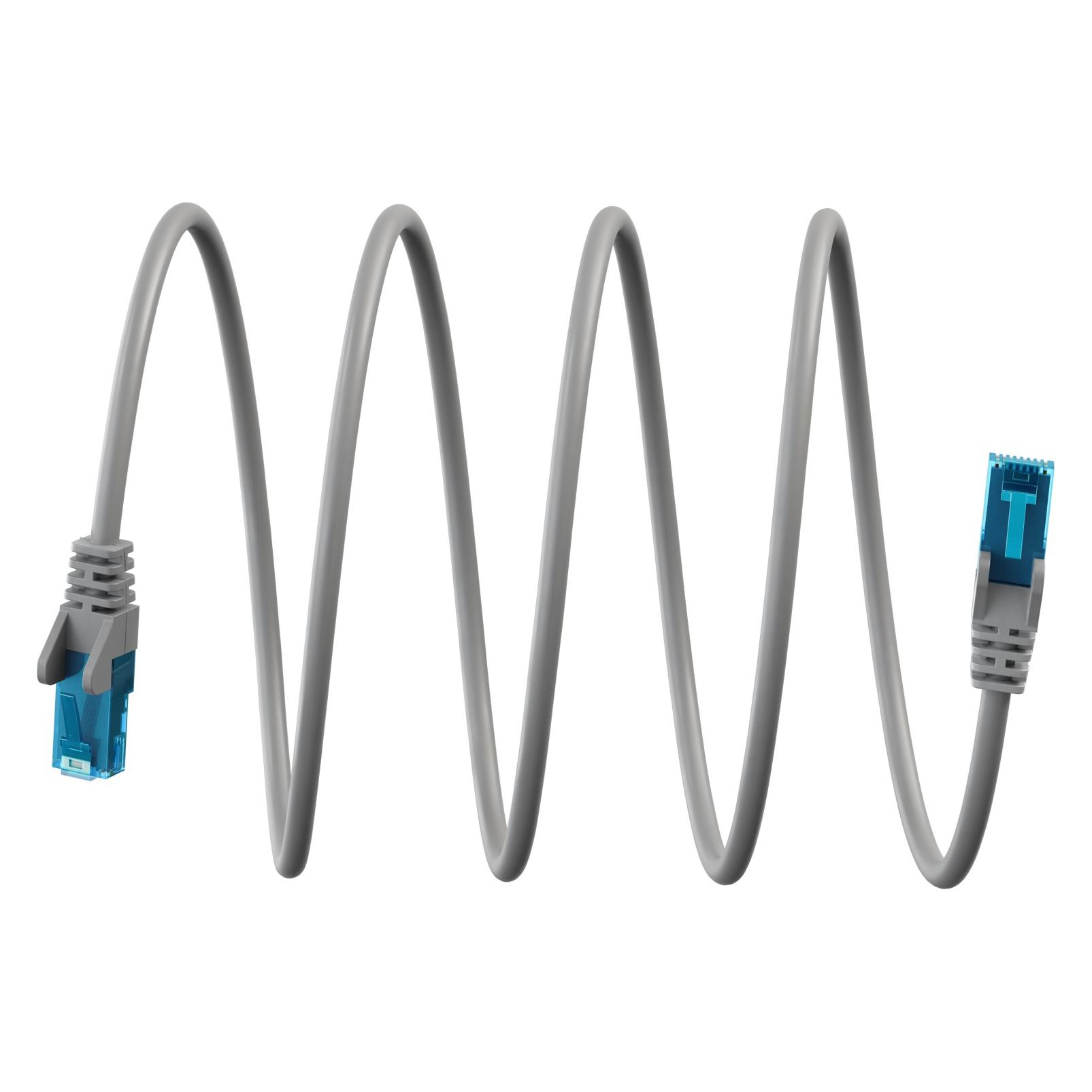 Goobay CAT 6A Patchkabel U/UTP, grau (U/UTP, CAT6a, 7.50 m) (79214)