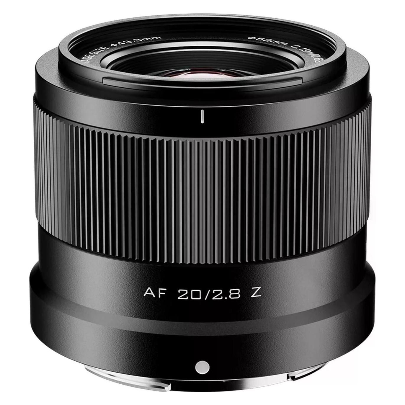 Viltrox Z 20 F2.8 AF STM Nikon Z Mount (Nikon Z, Vollformat) (AF 20/2.8 Z)