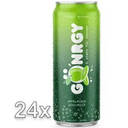 Apfelringe - GÖNRGY Energy Drink by MontanaBlack 24x 500ml