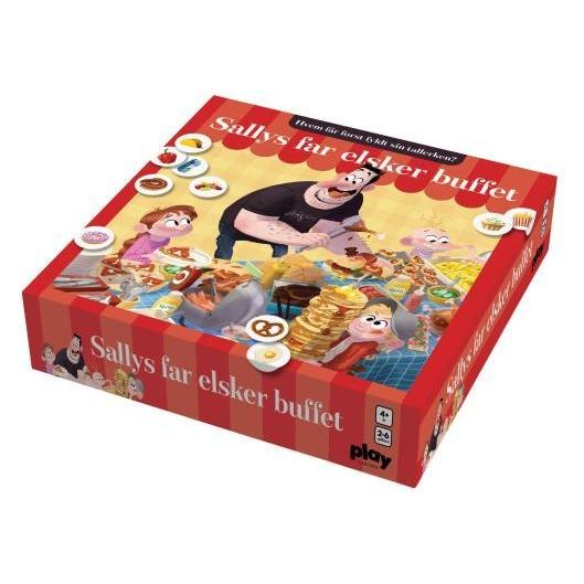 Carlsen Sallys far elsker buffet (2 - 4 Spieler) (9788727325125)