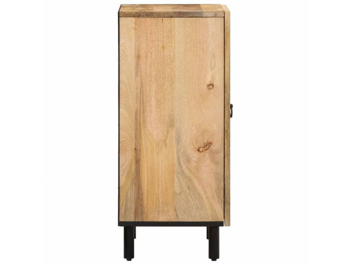 Brun Armoire latérale CHIC BUFFET RANGEMENT 40x33x75 cm bois massif de manguier N16603
