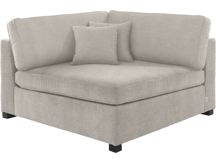 Sofa HOME AFFAIRE Skara XXL , beige (natur), B:130cm H:86cm T:130cm, 100% Polyester, Sofas, Sofa, Eckelement zur individuellen Polstergarnitur-Gestaltung