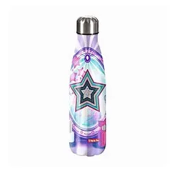 Step by Step Isolierte Edelstahl-Trinkflasche Glamour Star Astra