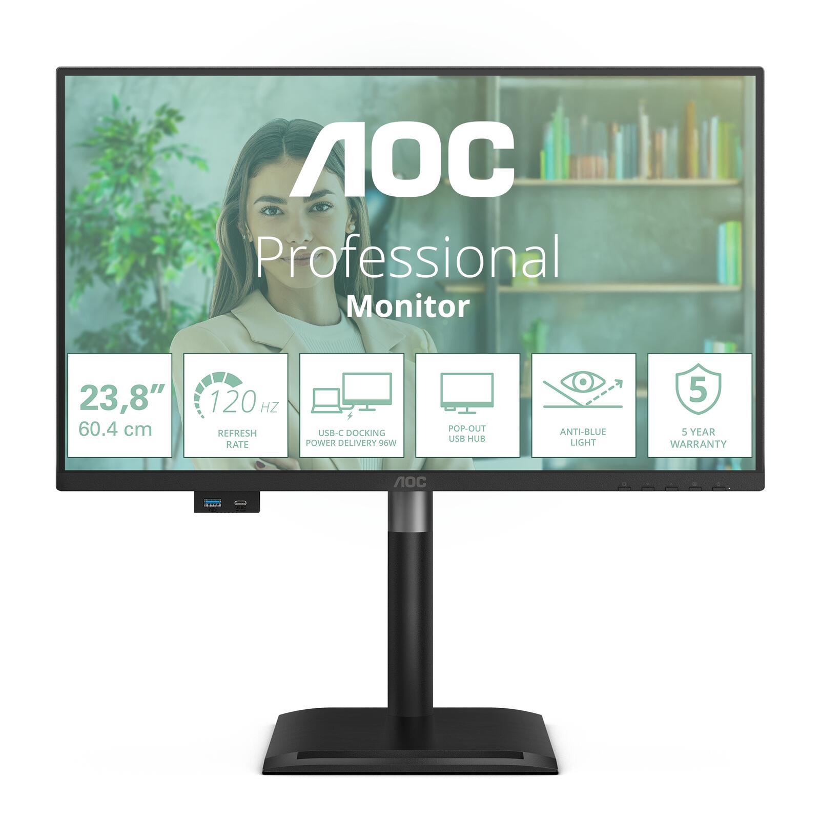 AOC 24P4CV Gaming-Monitor 60,5 cm (23,8")