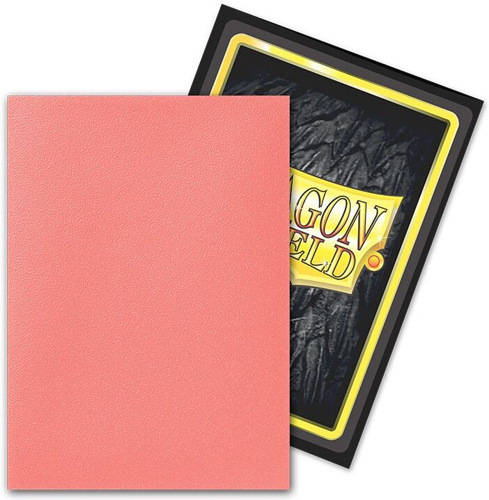 100 Sleeves Standard Dragon Shield Dual Matte Peach