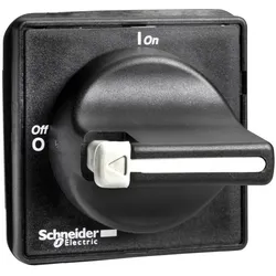 Schneider Electric KBF2PZ Front-Drehgriff KBF, für V3, V4, schwarzer Griff