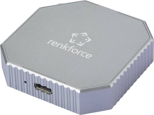 Renkforce RF-M2E-200 M.2-Festplatten-Gehäuse USB-C, M.2 SATA, M.2 PCIe NVMe M.2 PCIe NVMe, M.2 SATA 6 Gb/s 2230 RF-6694572