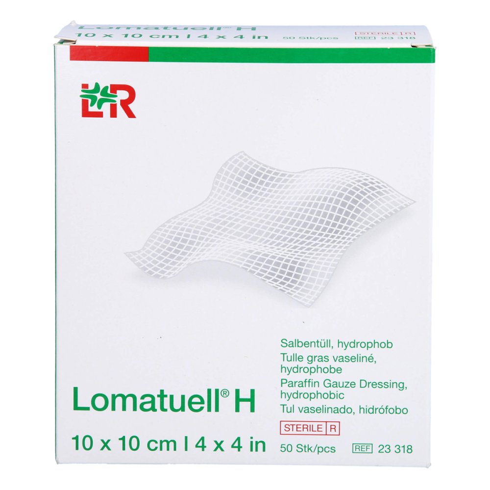 Crosp Medical GmbH Lomatuell H Salbentüll 10x10 Cm Steril 17430868
