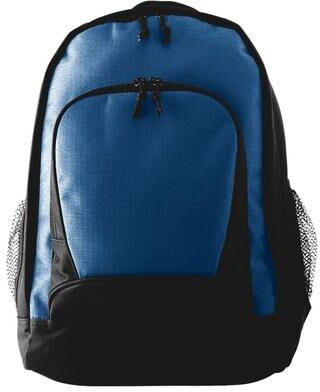 Augusta Sportswear 1710 Ripstop Backpack in Navy Blue/Black