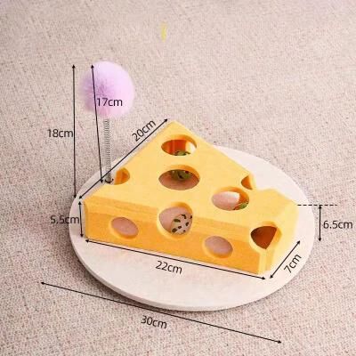 Inspire Essentials PurrPlay Sisal Cat Scratching Post Interactive Toy For Indoor Cats 10