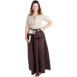 Metamorph Kurzarm Mittelalterbluse - Valeria (3XL)