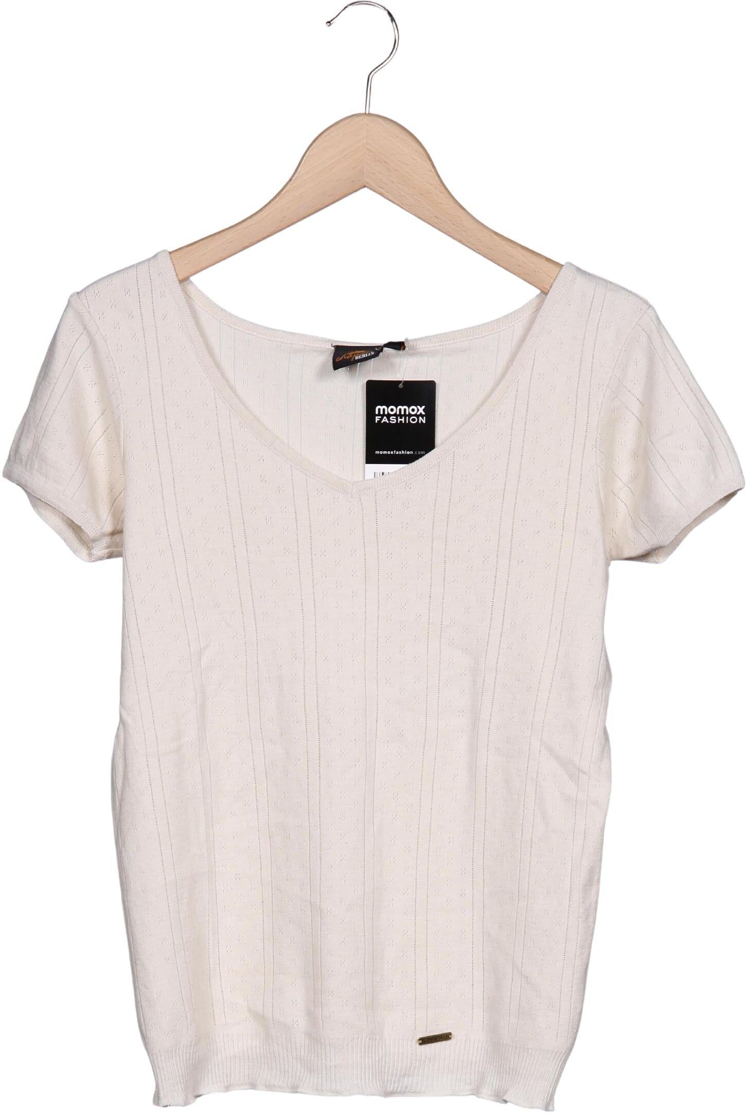 Chapati Berlin Damen T-Shirt, Cremeweiß, Gr. M, kein / Etikett - Second Hand