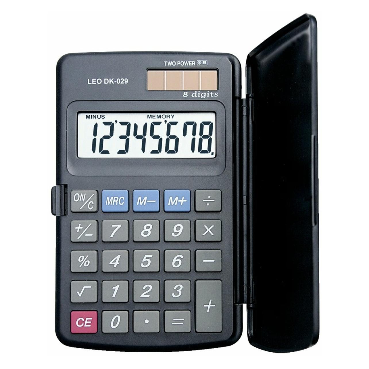 Leo Taschenrechner DK-029 Solar (Batteriebetrieb, Solarenergie) (DK029)