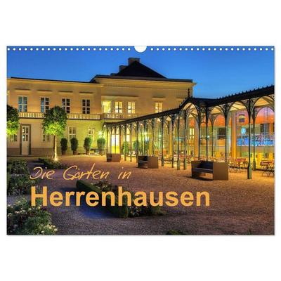 Die Gärten in Herrenhausen (Wandkalender 2027 DIN A3 quer), CALVENDO Monatskalender