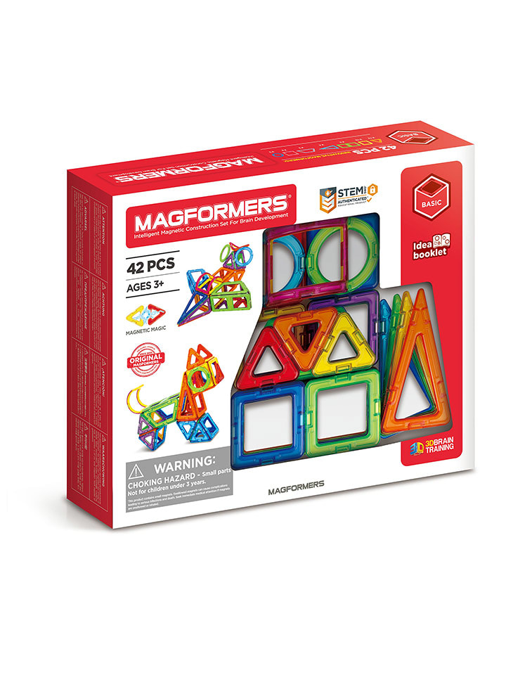 MAGFORMERS 42tlg. Magnetspielset "Basic" - ab 3 Jahren - onesize