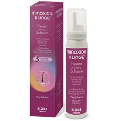 MINOXIDIL Klinge Frauen 50 mg/g Schaum 95 g