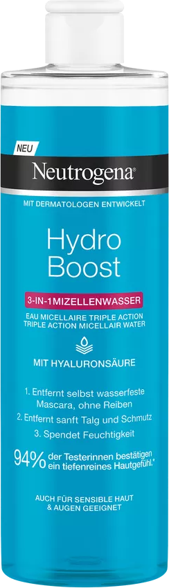 Neutrogena - Hydro Boost 3-in1- Mizellenwasser, 400 ml