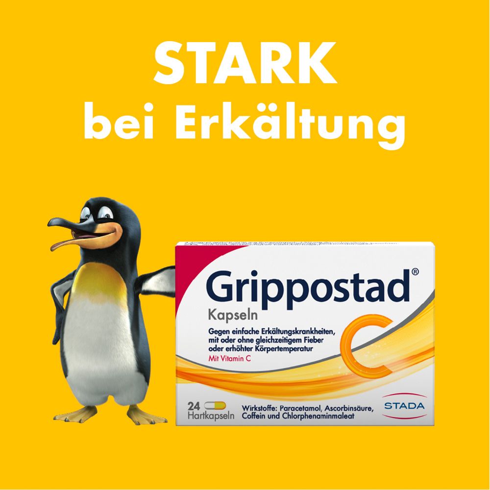 Grippostad® C Kapseln bei Erkältung und grippalen Infekten 24 St 24 St Kapseln