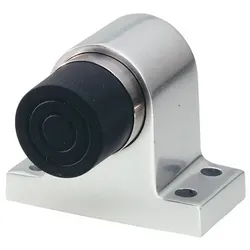 Bodentürstopper, 2024,H 70mm, Aluminium, silberfarbig einbrennlackiert