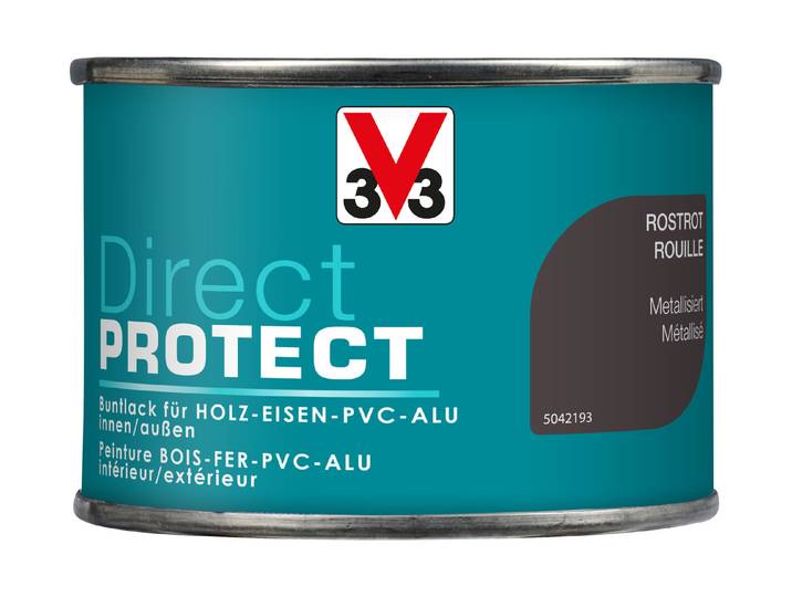 V33 Buntlack Direct Protect Braun