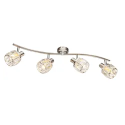 Strahler Kris in Nickelfarben max. 40 Watt