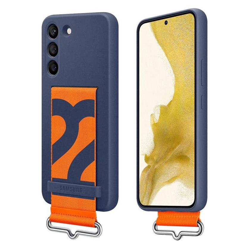 Samsung Silicone Cover mit Schlaufe (Samsung Galaxy S22+ 5G) (EF-GS906TNEGWW)