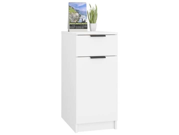 Armoire de bureau - ZERONE - ZR004 - Blanc - Bois d'ingénierie - 75 cm de hauteur