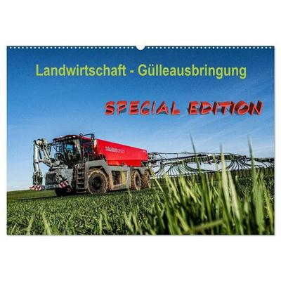 Landwirtschaft - Gülleausbringung (Wandkalender 2027 DIN A2 quer), CALVENDO Monatskalender