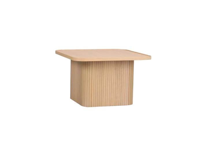 Stilvoller Couch-/ Beistelltisch „Sulliva“ 60 x 60 cm Eiche hell Rowico