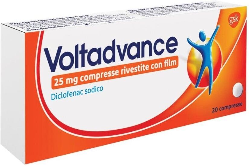 Gsk Voltadvance 20 Compresse Rivestite 25mg