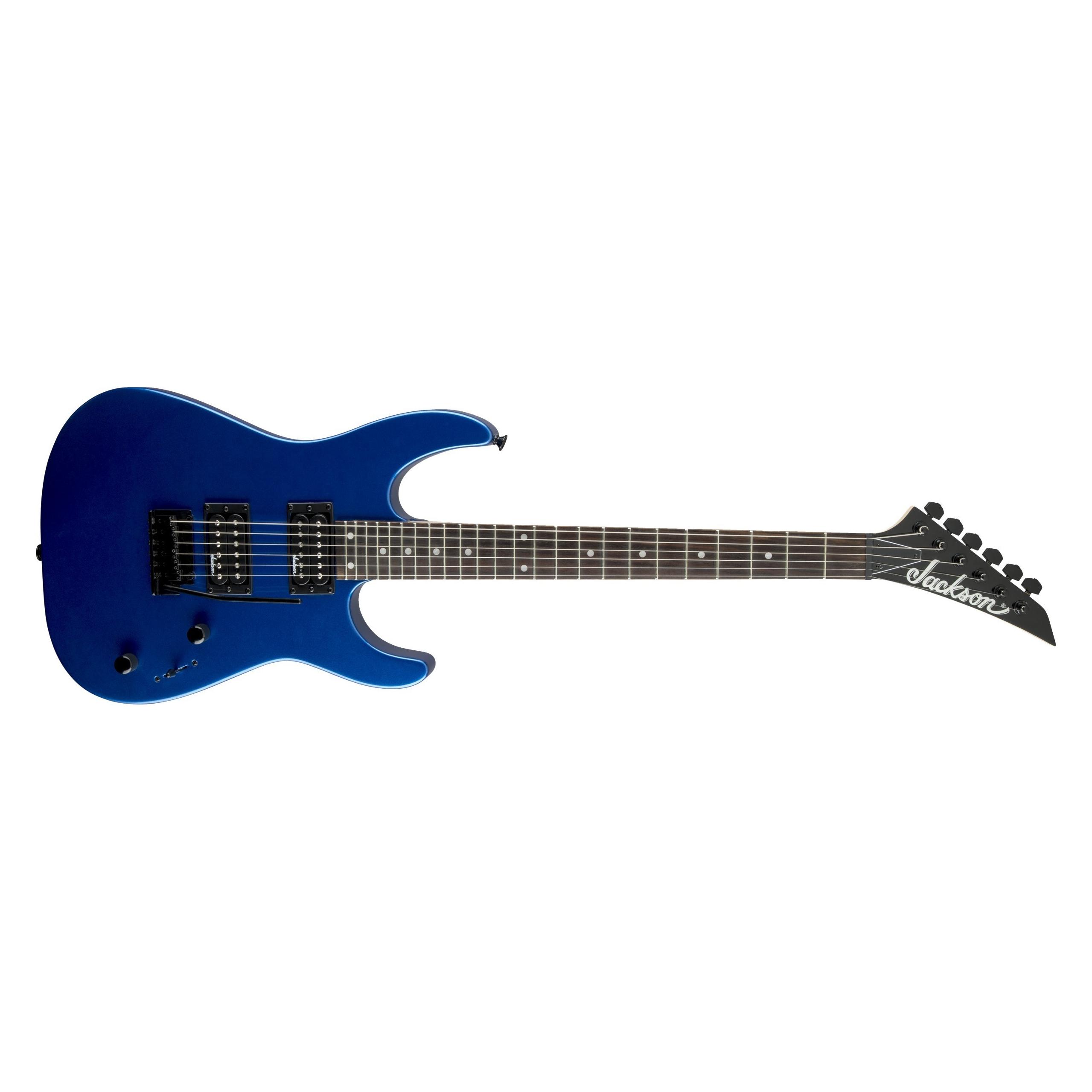 Jackson JS12 Dinky Electric Guitar, Metallic Blue (E-Gitarre, Amaranth, Basswood, Maple) (61560986)