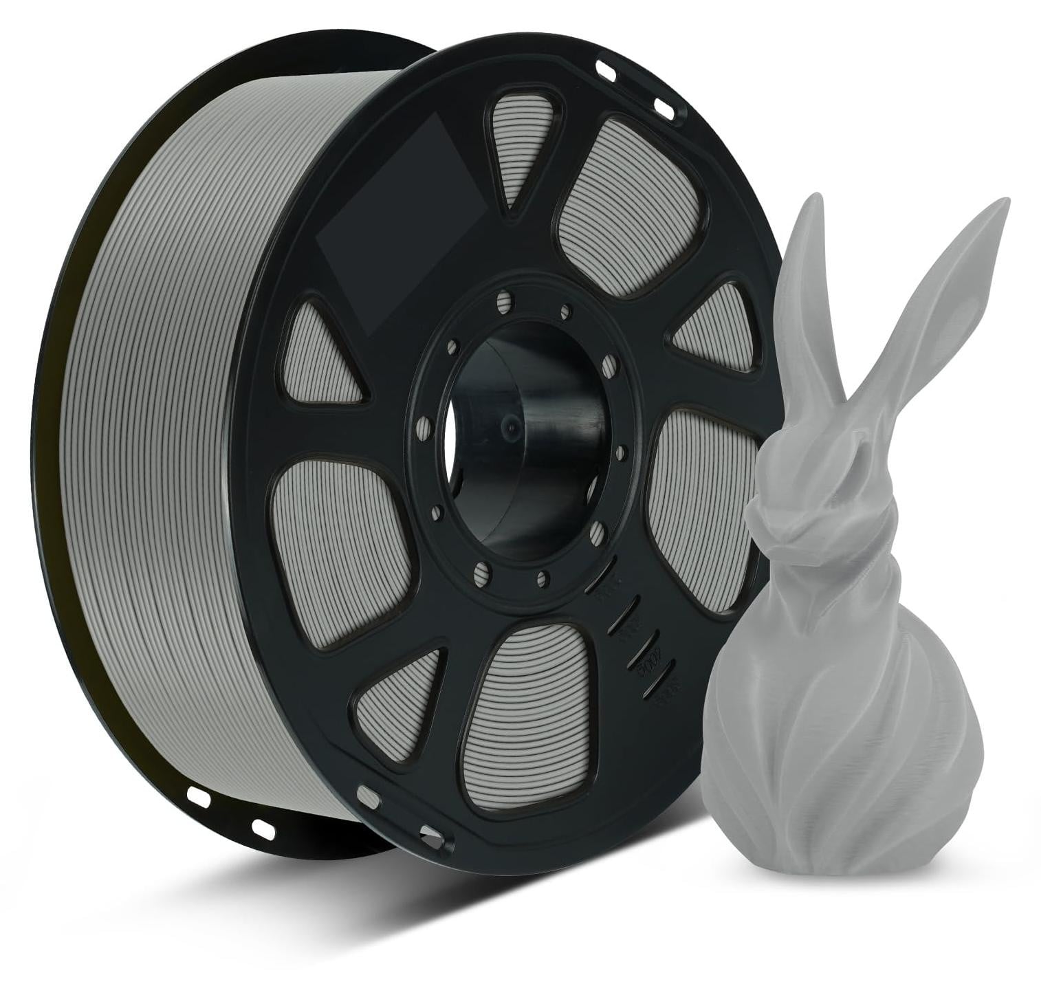 Famanu PLA-filament 1,75 mm, 1 kg spoel, grijs