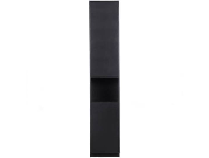 WOOOD Finca Stauschrank 40 cm Holz Tiefschwarz