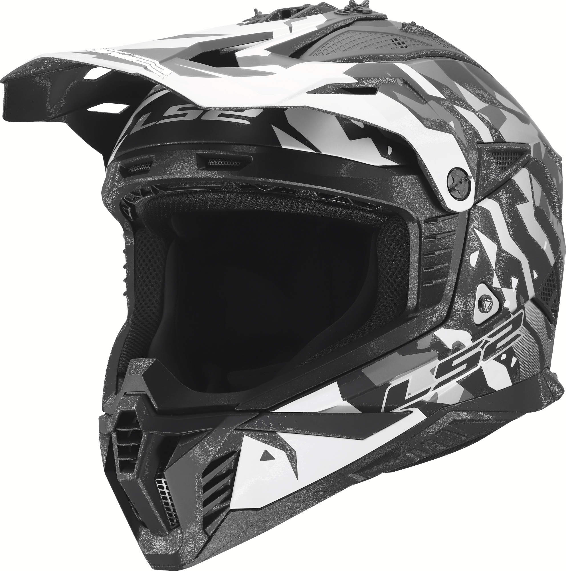 LS2 MX708 Fast II Grotesk Motocross Helm 467082307XS