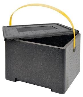 METRO PROFESSIONAL Thermobox met handvat, 21 liter, zwart, EPP-materiaal