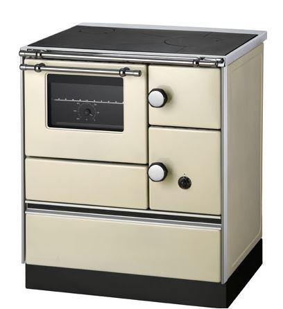 WAMSLERHAUSU Festbrennstoffherd K 176A-70 Links elfenbein 08059249
