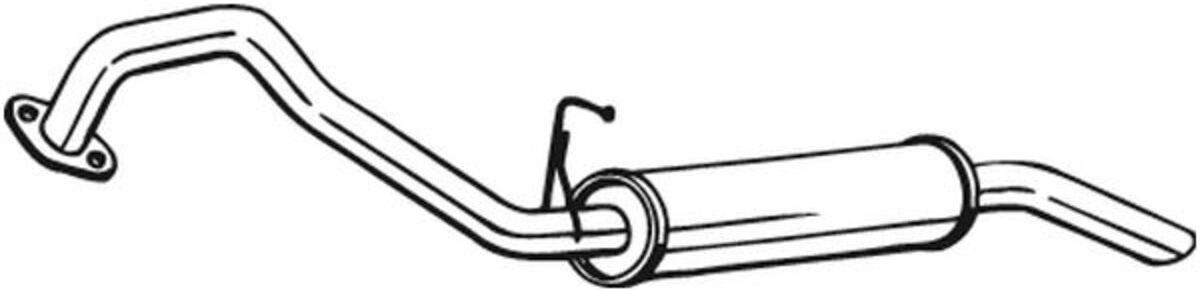 Endschalldämpfer BOSAL 278-295