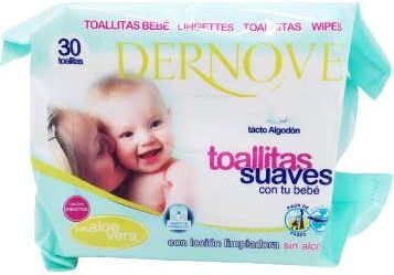 DERNOVE Toallitas Bebe 30 uds
